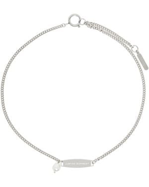Justine Clenquet Fisher Faux-Pearl Necklace - Metallic