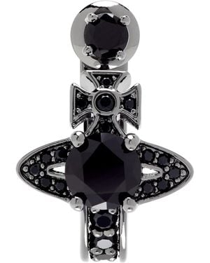 Vivienne Westwood Matenia Single Earring - Black