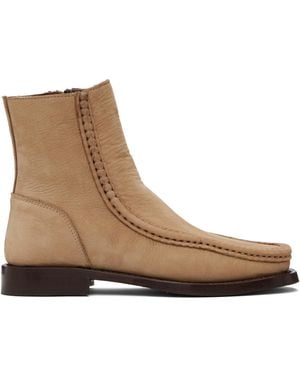 Hereu Tan Riera Bordon Boots - Black