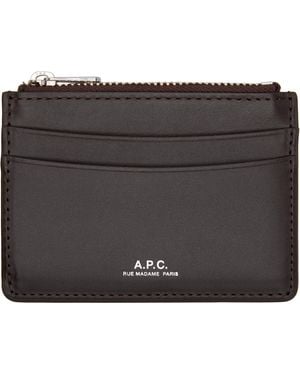 A.P.C. Paris Card Holder - Black