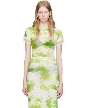 OTTOLINGER Ssense Exclusive Green T-shirt - Multicolour