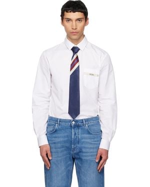 Moschino Cotton Denim Shirt - Blue