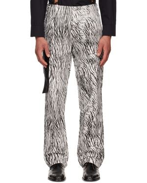 OLLY SHINDER Gardiner Cargo Pants - White