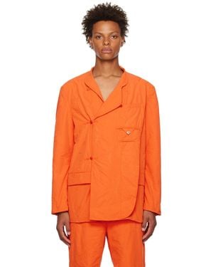 Feng Chen Wang Embroidered Blazer - Orange