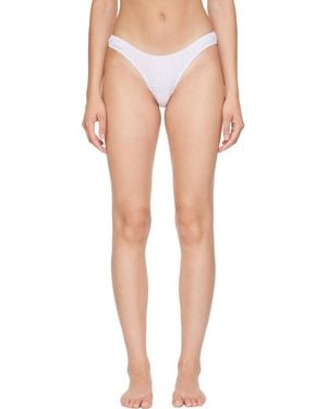 Fruity Booty Gretel Thong - Purple