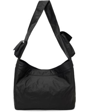 Y-3 ブラック L Newspaper バッグ