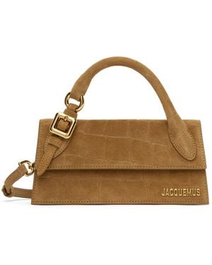 Jacquemus タン La Croisière 'The Long Chiquito With Buckle' バッグ - メタリック