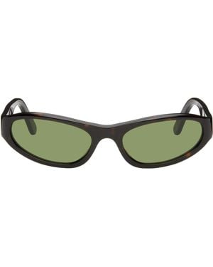 Marni Lunettes De Soleil Yozamei Brunes Édition Retrosuperfuture - Vert