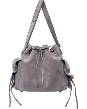 Acne Studios Multipocket Bucket Bag - Gray