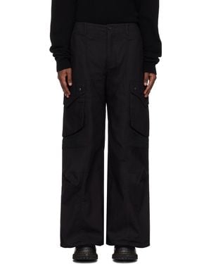 Professor.E E Cargo Trousers - Black