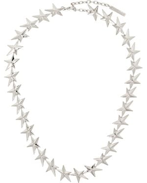 Mugler Star Necklace - White