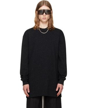 Rick Owens Tower Jumbo Ls Sweatshirt - Black