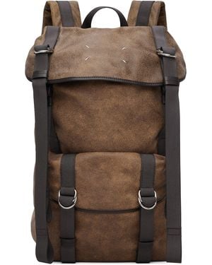Maison Margiela High Tech Medium Backpack - Brown