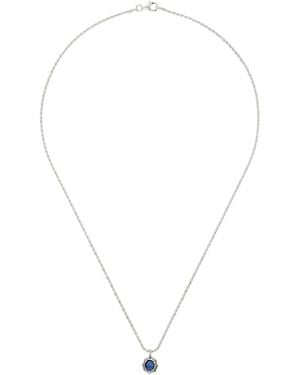 Bleue Burnham Mini Bamboo Pendant Necklace - Metallic
