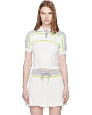 CASABLANCA Tennis Polo - White