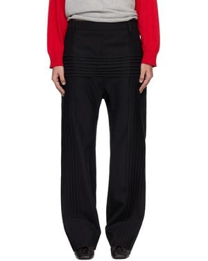 STEFAN COOKE Pillar Pants - Black