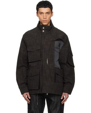 NULLUS Deconstructed Multi-Form M65 Jacket - Black