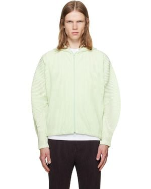 Homme Plissé Issey Miyake Monthly Colours July Hoodie - Green