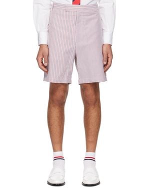 Thom Browne Thom E Striped Shorts - Pink