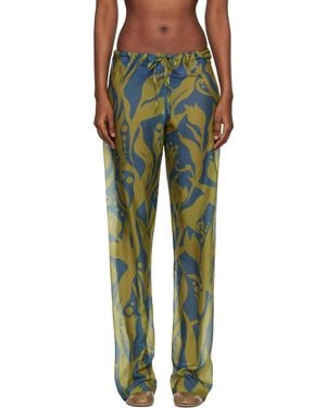 Dries Van Noten Elasticated Trousers - Multicolour