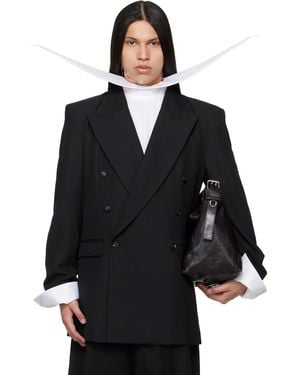 Egonlab Oversized Tailored Blazer - Black