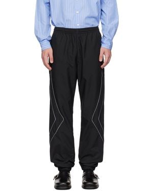 John Elliott Panelled Track Pants - Black