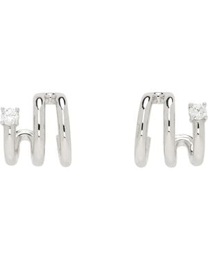 NUMBERING #8102 Earrings - Black