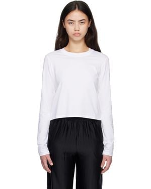 Loulou de Saison Masal Lds Longsleeve T-Shirt - White