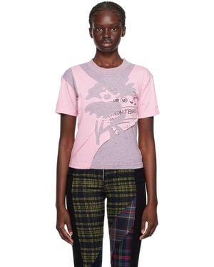 Rave Review Pink & Grey Unni T-shirt