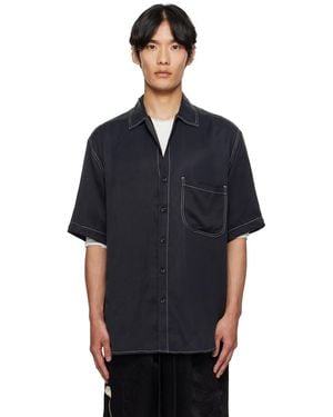 Song For The Mute S/S Oversized Shirt - Black