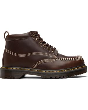 Dr. Martens Leather Lowell Chukka Boots - Black
