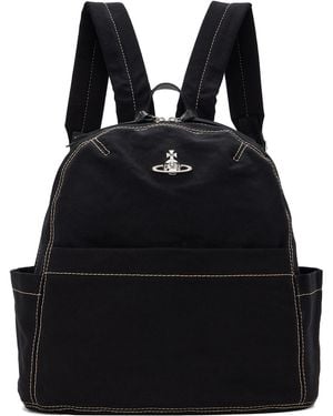 Vivienne Westwood George Medium Backpack - Black