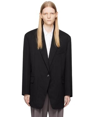 Low Classic Over Fit Blazer - Black