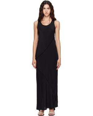 Baserange Lava Maxi Dress - Black