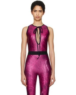 Versace Jeans Couture Printed Bodysuit - Red