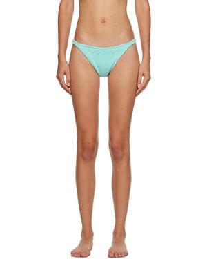GUIZIO Frankies Bikinisエディション ブルー Tide ビキニボトム - マルチカラー