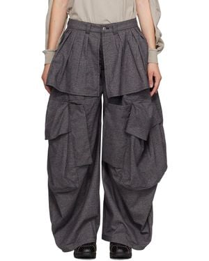 Collina Strada Hazel Cargo Trousers - Grey