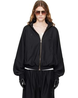 Willy Chavarria Adidas Originals Edition Dress Twill Track Jacket - Black
