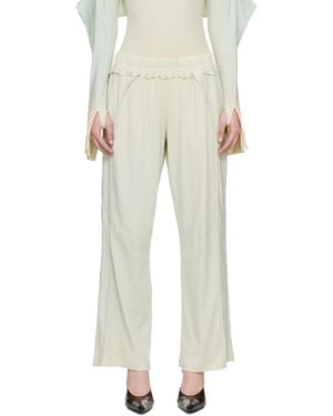 KNWLS Bellona Lounge Trousers - White