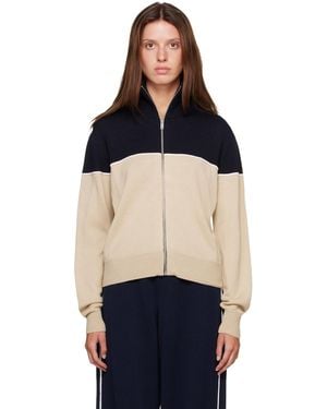 Cordera Off- & Extrafine Merino Wool Sporty Cardigan - Blue