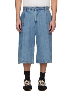 Seventh Denim 410 Bermuda Shorts - Blue