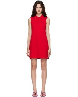 Flore Flore Lauren Polo Minidress - Red