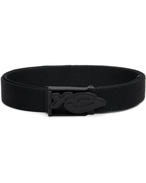 Y-3 Graphic Logo Belt - Black