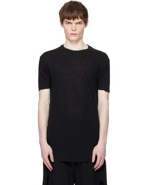 Thom Krom M Ts 927 T-Shirt - Black