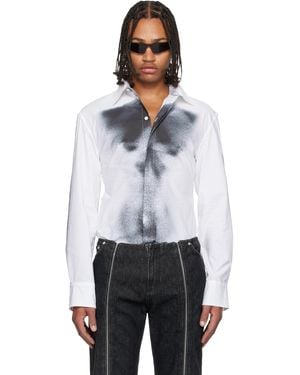 Jean Paul Gaultier Printed Body Dust Shirt - White