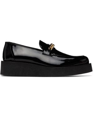 Ernest W. Baker Chain Creeper Loafers - Black