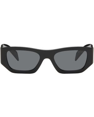 Prada Pillow Cat Eye Acetate Sunglasses - Grey