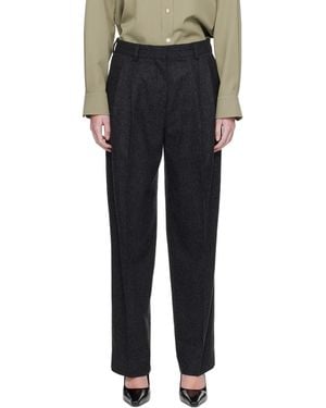 TOTEME Double-Pleat Winter Trousers - Black