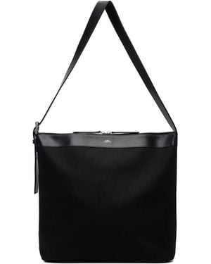 A.P.C. Vera Maxi Biker Bag - Black