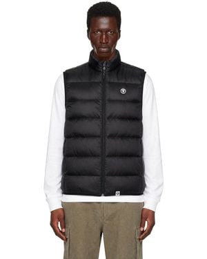 Aape By A Bathing Ape 'Aapenow' Down Vest - Black